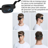 ache-œil unique noir pour l'œil droit réglable cache-yeux pour œil paresseux amblyopie masque pour les yeux cache-œil de pirate