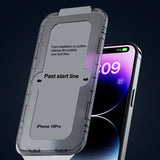 Film de protection pour téléphone portable, adapté à l'iphone 14pro, anti-peep, sans poussière, film de couverture plein écran