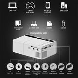 Micro projecteur mini portable maison extérieure haute définition 1080P téléphone portable même écran projecteur