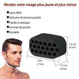 Exerciseur de mâchoire en silicone 10PCS pour homme et femme renforcer et resserrer mâchoire entraîneur de mâchoire jaw exerciser