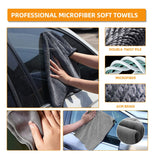 Set de brosses pour le lavage de voiture 10 pièces Gris crypté Brosse pour pneus de voiture Brosse pour roues