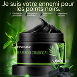 Masque charbon debambou Peel Off masque d'élimination despoints noirsdeen profondeur rétrécissement despores masque anti-comédons