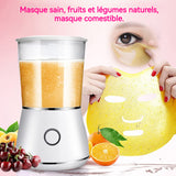 Machine à masque alimenté par batterie 7x7x10,8cm pour réalisation de masques faciaux sains et naturels masque facial fabricant
