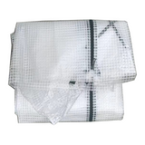 Serre de jardin 3 étages 143x143 x195cm pratique tente maison des fleurs vert blanc tente serre PVC tente maison des fleurs PE