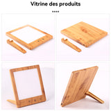 Lampe de luminothérapie 2000-10000LUX lampe de luminothérapie SAD wood grain 3 températures de couleur et 4 modes de gradation