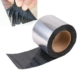 Ruban adhésif aluminium 5x10cm bande d’étanchéité finition aluminium Réparation de tuiles en acier couleur pour imperméabilisation