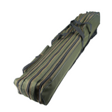 Sac de pêche 150cm avec trois couches de poches sac de pêche souple pliable portable grand sac ventral sac de matériel de pêche