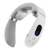 Masseur biceps et cervicales 15 cm Minuterie intelligente de 15 minutes 16 niveaux d'intensité et 8 modes Recharge USB Chauffable