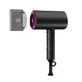 Sèche cheveux 1800W réglage à 3 vitesses Pliable Protection du dispositif de contrôle de la température Moteur haute performance