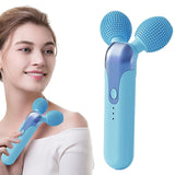 Brosse Nettoyante Visage 5300/min Instrument de beauté du visage à tête rotative à 360 degrés Contour du visage Instrument de beauté