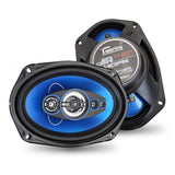 Haut-parleurs de voiture haut-parleurs coaxiaux de 6,9 pouces puissance 150W Ensemble de haut-parleurs pour toutes les voitures
