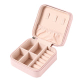 Boîte à bijoux portable pour colliers et bagues Organisateur de bijoux Meilleur cadeau pour les filles et les femmes