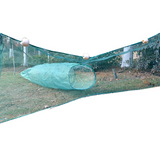 Filet de pêche 10m largeur 1.5m haut filet de pêche petite maille avec flotteurs de chaîne en fer piège à crabe pliant pour rivière