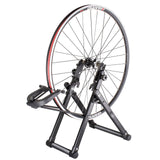 Outils pour vélo table de réglage jante pliable 28,5 x 53x43cm acier au carbone structure triangulaire stable conception pliable