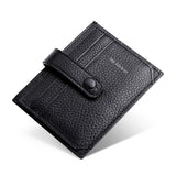 Men's wallet leather card bag multi card space head layer cowhide card holder anti-theft brush cowhide large bills ID bag