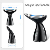 Appareil Anti-Rides Visage Cou 3Modes 3Lumières Massage EMS à micro-courant Lifting Raffermissement Facial Dispositif de Beauté