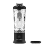 Presse-agrumes 600ml, presse-agrumes domestique portable, presse-agrumes rechargeable, presse-agrumes multifonctionnel noir