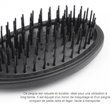 Peigne 5pcs set ensemble de peigne brosse à cheveux avec miroir outils de coiffurePeigne de coiffure set peignes à cheveux avec base