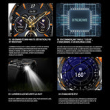 Montre connectée 4.78X1.35cm smartwatch montre bluetooth surveillance santé fréquence d'exercice montre à connectivité bluetooth