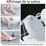 Pierre ponce 9x5,5x2,7cm pierre à frotter les pieds à usage domestique appareil de pédicure et massage pierre à frotter les pieds