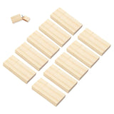 Clé usb 1 lot de 10 pièces clé USB 16 Go en forme de bois compatible USB 2.0 flash drive disque U utilisation dans divers scénarios