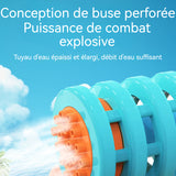 Pistolet à eau 2PCS 12x38,5cm pistolet à eau pour enfant plage canon à eau haute pression longue portée indispensable pour l'été