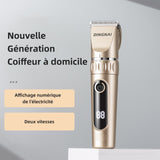 Coiffeur électrique Tondeuse à cheveux électrique réglable Poussoir   coiffure électrique rechargeable Set de coiffeur électrique