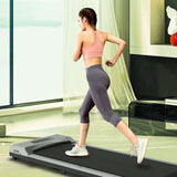 Tapis roulant plat électrique pliable pour la maison, petit tapis de fitness pliable, perte de poids, Bluetooth, musique