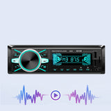 Bluetooth radio voiture bluetooth lecteur MP3 lecteur de voiture 12V double USB sept couleurs de lumière pour la voiture