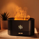 Humidificateur de bureau  180ml  2 niveaux de réglage de la luminosité   Mise hors tension intelligente  Diffuseur d'aromathérapie