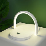 Support de chargement  Chargeur rapide 15W   Petite veilleuse   Angle réglable   Chargeur sans fil pour téléphones portables