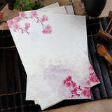 Feuilles Papier à Lettre 32Pcs Creative Chinese Style B5 Letterheads Papier à en-tête Small Fresh Beautiful Ink Writing Prints