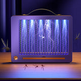 Lampe anti-moustique   2000mA   Leurre anti-moustique à lumière violette   Grille dense  Lampe anti-moustique pour la maison