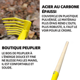 Rateau Desherbage râteau de jardin râteau de fleuriste râteau enfant outil à main pour jardin potager râteau à pointes amovible