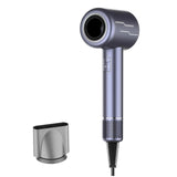 Sèche cheveux 1600W 3 niveaux de vitesse du vent 4 réglages de température Contrôle intelligent de la température Autonettoyant
