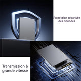 Disque Dur Interne 2To vitesse de transmission 500Mo/s Disques d'État solides ultraminces avec le système Windows10+OS+Linux SSD