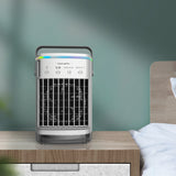 Ventilateurs de refroidissement   Quatre vitesses  Lumière d'ambiance à sept couleurs Refroidissement efficace  Mini refroidisseur