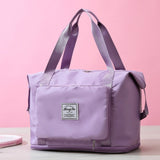 Nouveau sac de voyage pliant mode sport yoga sac de fitness séparation sèche et humide grande capacité sac d'expansion légère