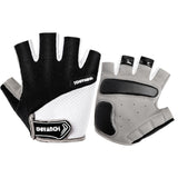 Gants de cyclisme 22-24cm gant de sport gants antidérapants porosité gants demi-doigts vélo gants demi-doigts pour l'extérieur noir