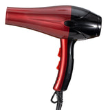 Sèche-cheveux 3000W haute puissance facile à transporter chauffage rapide en 10 secondes trois modes de vitesse réglables rouge