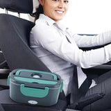 Boîte à lunch 1,5L acier inoxydable électrique bouteille déformable résistante chauffage haute température utilisation voiture