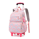 artable à roulettes amovible 45x15x32cm 6roulettes imperméable sac dos et trolley poulie silencieuse grand espace de rangement