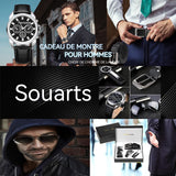 offret cadeau montre homme 5pcs ensemble cadeau pour homme ensemble cadeau portefeuille et ceinture cadeau de noël Anniversaire