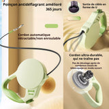 Laisse chien 5m corde de traction portative pour chiens petite et moyenne taille corde de promenade rétractable automatique chiens