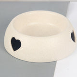 Bol pour animaux de compagnie, bol simple, grand bassin à boire pour chat, 19.5x25.3x7.8cm, bol pour chien, bol de nourriture