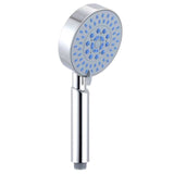 Pomme de douche pressurisée Panneau 10CM 5 vitesses orifice de pulvérisation facile à nettoyer connecteur universel Pomme de douche