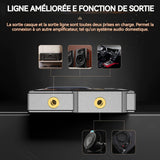 MP3 HiFi Surfans avec Bluetooth 2,4 pouce Lecteur Audio numérique Haute résolution DSD sans Perte avec carte mémoire de 16+16 Go