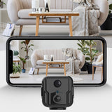 Caméra de surveillance haute définition 1080P Usage domestique Vision nocturne infrarouge Surveillance de la sécurité  Sans fil