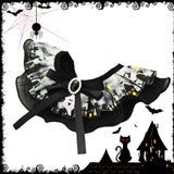 Collier réglable pour animaux de compagnie, Festival fantôme d'halloween, collier en dentelle, accessoires Photo d'halloween
