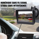 améra de recul coque ABS 5 pouces modèle 12v 1.3w feu stop universel caméra d'image de recul voiture sans fil caméra étanche IP68